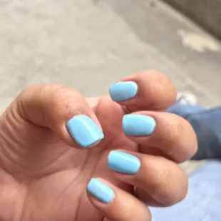 A great gel nail done by Pauline. Definitely recommend her work.