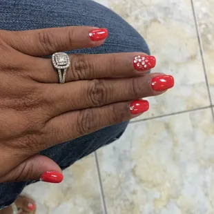 Another beautiful mani and pedi