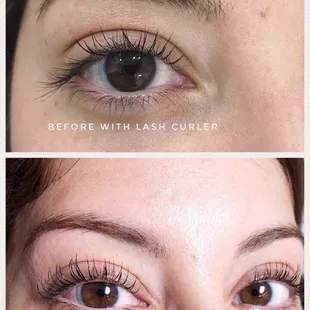 Keratin lash lift and tint . Follow us on Instagram #elpluxurynails or FB page Luxury Nails Spa for more pic and info