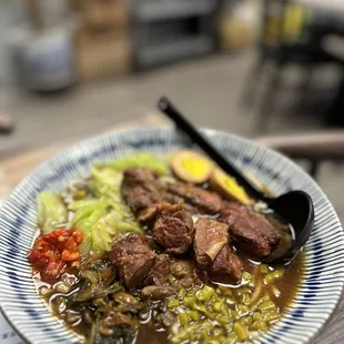 Beef rice noodle