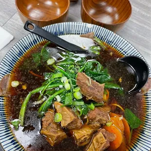 braised beef noodle soup