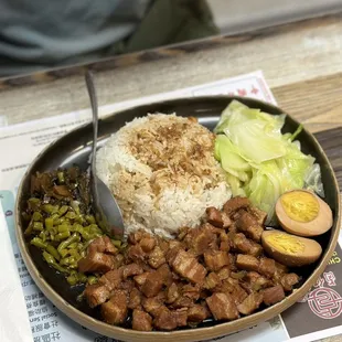 Pork Rice Plate