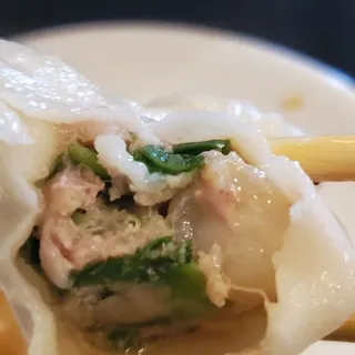 8. Shrimp & Pork & Leek Dumplings