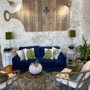 Cute casual lounging area.