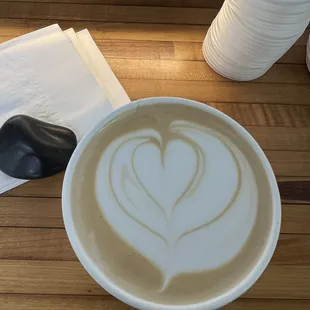 Honey Saffron Latte