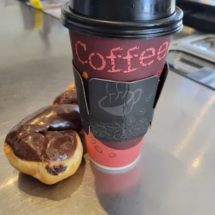 Chocolate twist, caramel macchiato