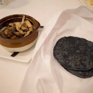 Fundido de Queso y Rajas