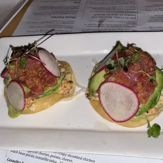 Tostadas de atun