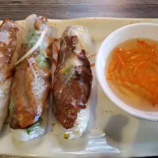 F. Charbroiled Pork Spring Roll
