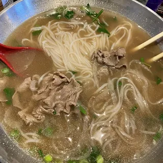 3. Rare Steak Noodle Soup