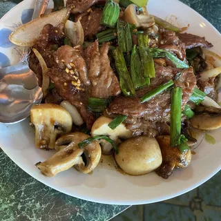 Beef With Oyester Sauce