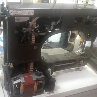Classic Husqvarna sewing machine in for Service