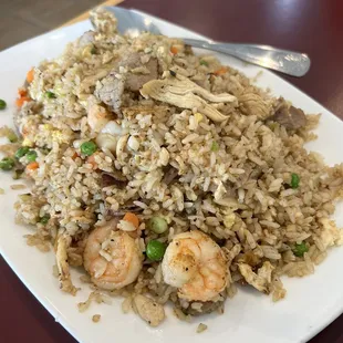 Combination fried rice