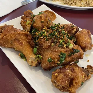 A24. wings with Garlic & Fish Sauce