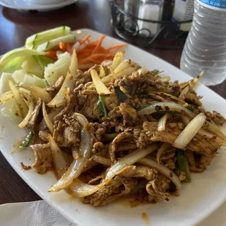 SF45. Lemongrass Chicken Stir Fry