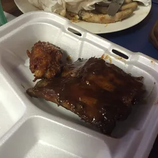 The Chicken wings were so good!