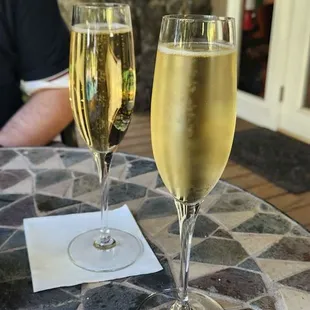 Demi sec by the glass.