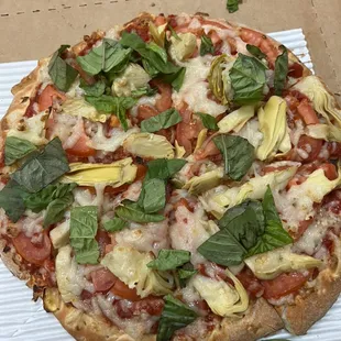 Vegan Margherita Pizza  #lwpizza