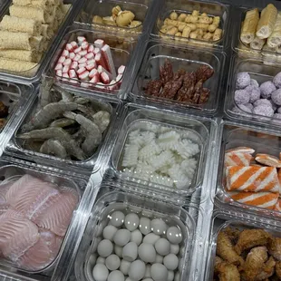 interior, sushi and sashimi