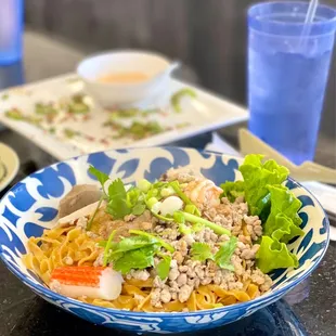 Phnom Penh egg noodles dry