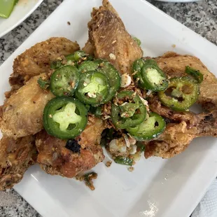 Salt and Pepper Chicken Wings