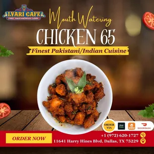 Introducing Chicken 65