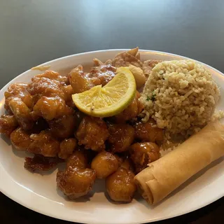 Orange Chicken Lunch Special