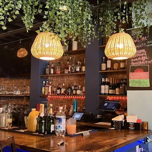 The bar