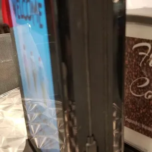 Power Bank with Lightning cord on this side