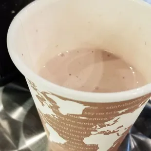 Strawberry Banana Shake sample