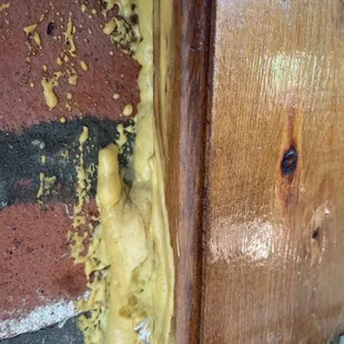 Shoddy insulation work