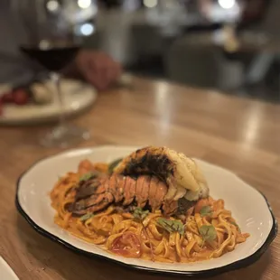Lobster linguine