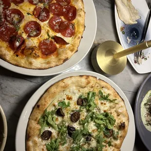 Fig and Arugula Pizza