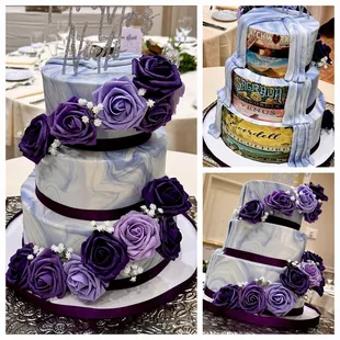 There&apos;s More Than Meets The  With This Wedding Cake. Send Our Team a Message to Speak With One of Our Cake Artists.