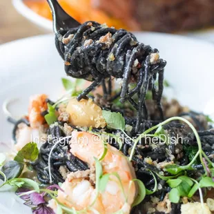 Squid Ink Spaghetti