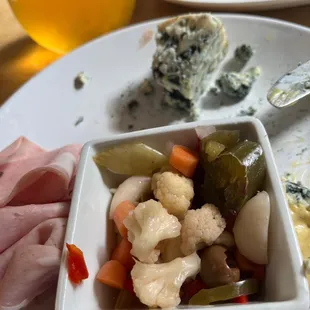 Charcuterie and draft cider
