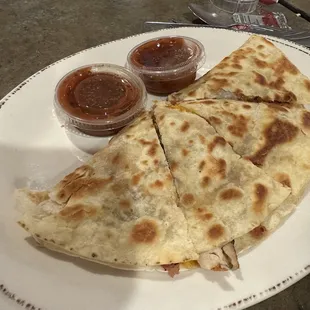 Grilled Chicken Quesadilla