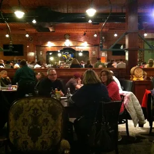 View from the fire place