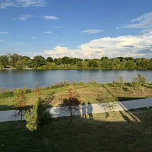 View behind the restaurant