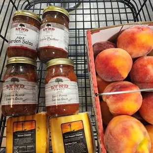My cart of goodies.