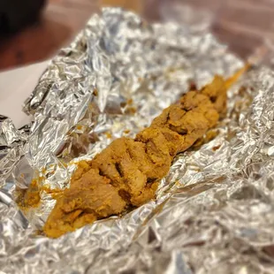 Suya Kabob ($5). This was spicy and very flavorful. I recommend it! 9/16/2023