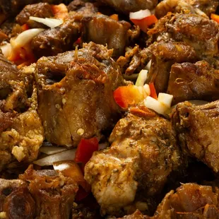 ribs, food, bbq ribs