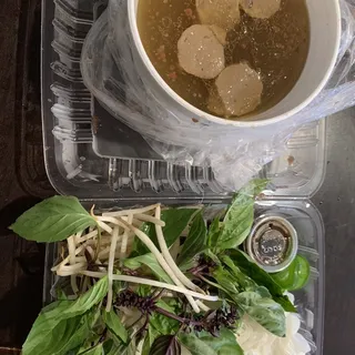 Pho Filet Mignon Plate