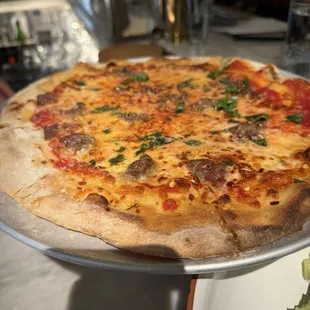 A little pepperoni pizza