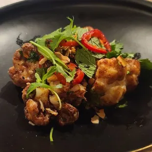 Crispy cauliflower