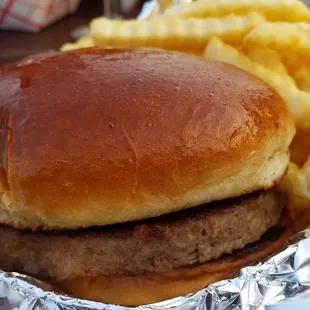 The Double ($14+$3 for vegan Impossible meat). Meh. Expensive. Only a single when made vegan.