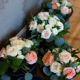 The flowers for the bouquets were so fresh and timelessly beautiful.