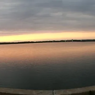 Panoramic view of the track.