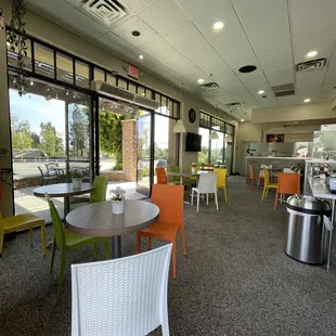 Inside the store. Very clean