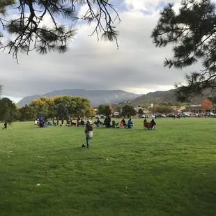 Great soccer field right by the foothills